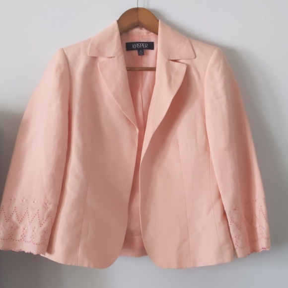 kasper linen jacket